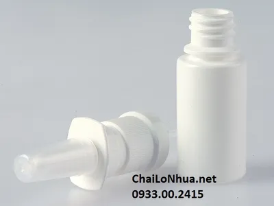 CHAI NHỰA DẠNG XỊT 15ML đựng thuốc viêm xoang dạng lỏng với các thiết kế tiện lợi cho người dùng