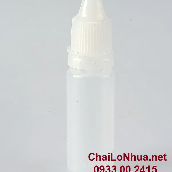 Chai đựng thuốc nhỏ mắt 10ml hình trụ