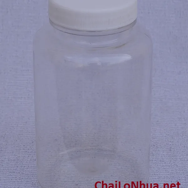 CHAI NHỰA PET 250ml màu trong
