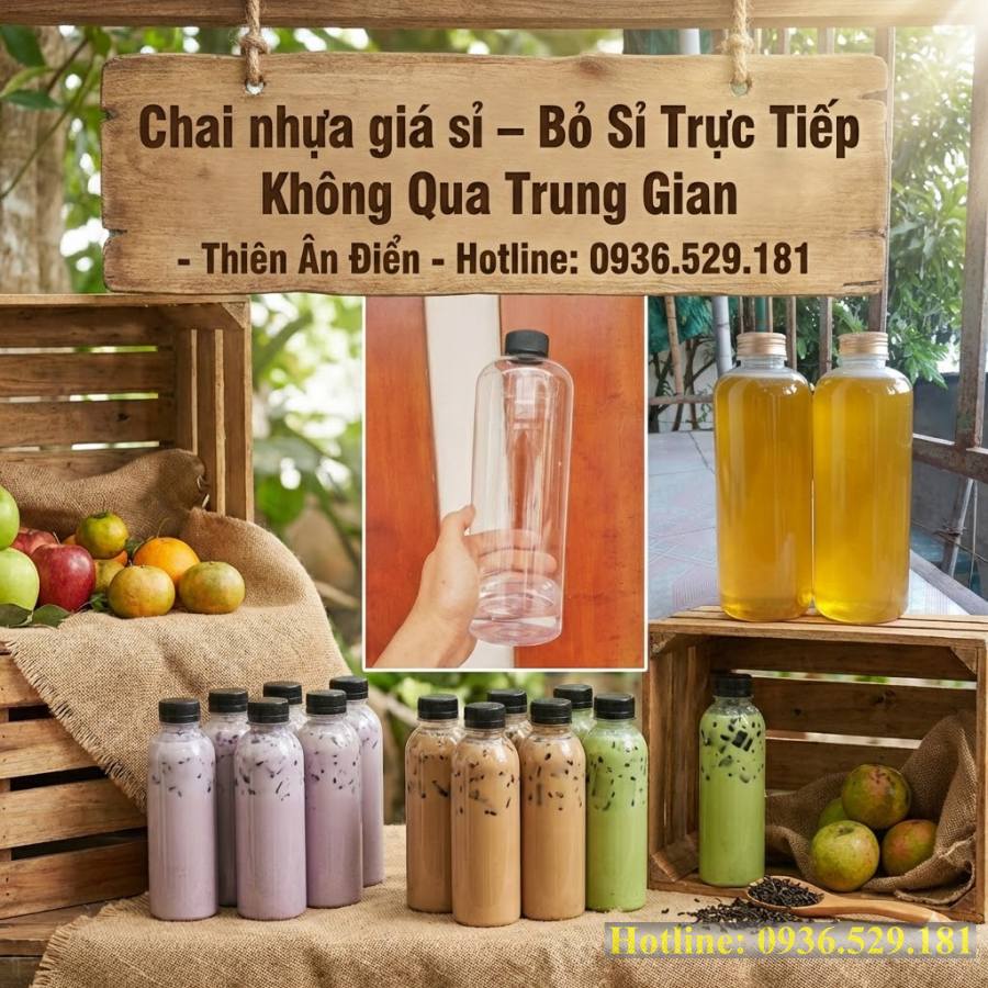 chai nhựa pet 330ml