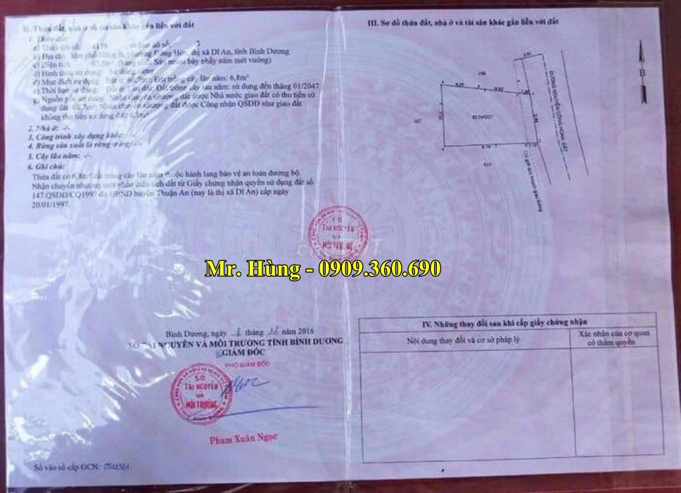 mua dat di an binh duong