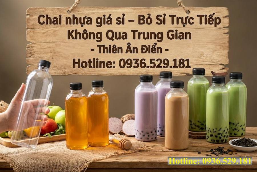 nhà máy sản xuất chai nhựa