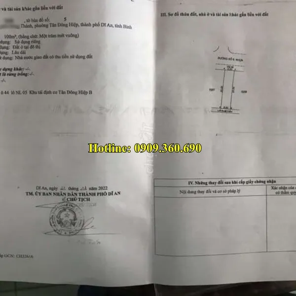 mua đất nền dĩ an - Chính chủ cần bán 2 lô đất. Diện tích :  2 sổ riêng tại khu phố Đông Thành, phường Tân Đông hiệp, Tp.Dĩ an, Bình Dương.