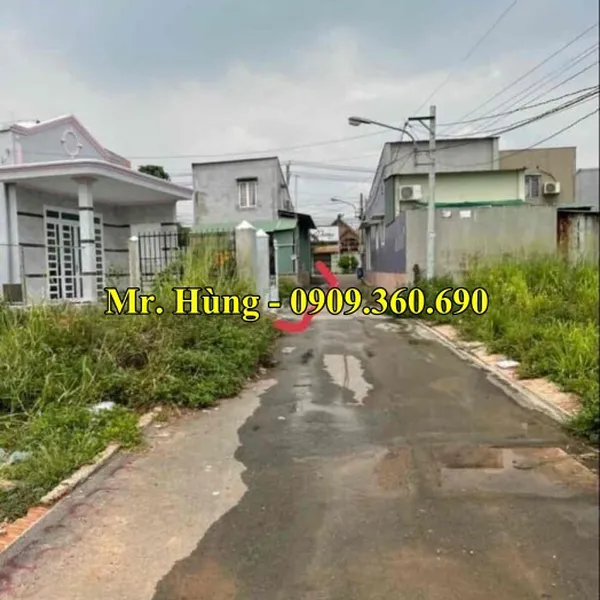 ĐẤT DĨ AN GIÁ RẺ- 122,6m2- Thổ cư  70 m2 -  Lô đất Phường Tân Bình, Thành phố Dĩ an, Bình dương