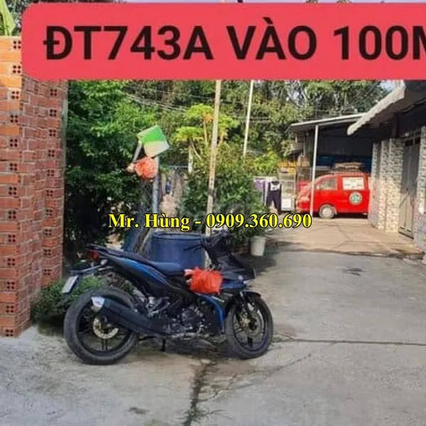 MUA ĐẤT DĨ AN GIÁ RẺ - 546m2  - nở hậu 10,1m – Thổ cư 115 m2  -  Phường Tân Đông Hiệp, Thành phố Dĩ an, Bình Dương- GIÁ CẢ HỢP LÝ 