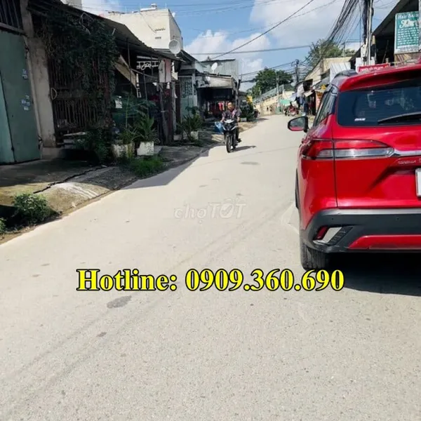 MUA ĐẤT NỀN DĨ AN –  5,9m x 26,1m = 163m² : Thổ cư 60m² - Phường Tân Bình, Thành Phố Dĩ An, Bình Dương