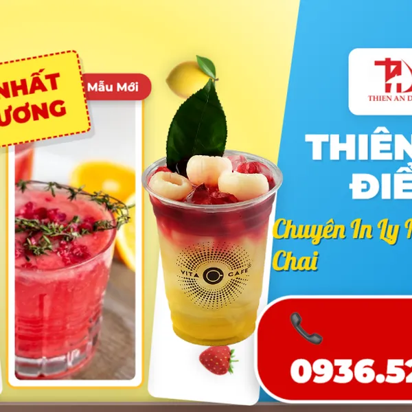 In Ly Nhựa, Ly Giấy Tại Thủ Dầu Một – Xưởng In Giá Sỉ, Giao Nhanh Cho Khu Vực Chánh Nghĩa, Phú Cường, Hiệp Thành