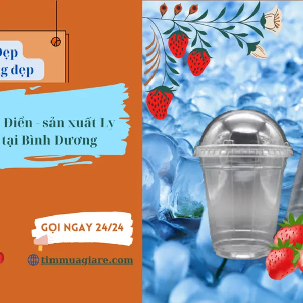 Ly Nhựa Bình Dương Giá Rẻ 