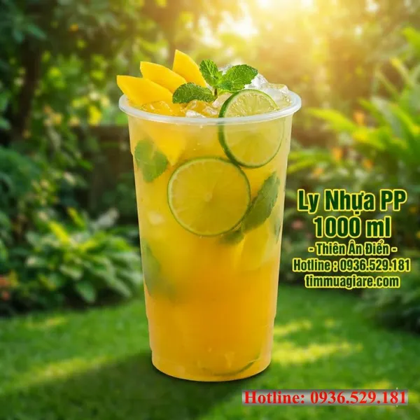 Ly Nhựa PET Trong Suốt Giá Rẻ, Cao Cấp – Tôn Vinh Vẻ Đẹp Đồ Uống Của Bạn