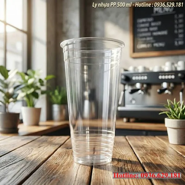 Bán Ly Nhựa PP Ép Màng Tại Bình Dương – Đầy Đủ Size 500ml, 700ml Giá Sỉ Tận Xưởng