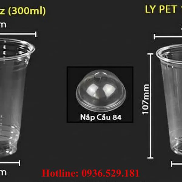 Ly Nhựa PET Trong Suốt Giá Rẻ, Cao Cấp – Tôn Vinh Vẻ Đẹp Đồ Uống Của Bạn