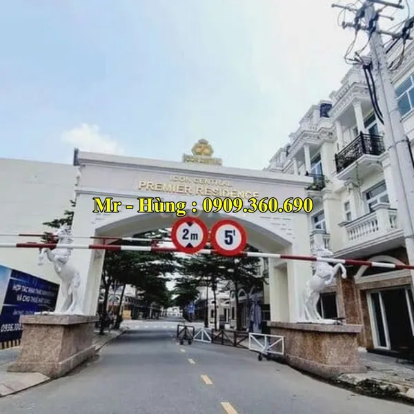 MUA ĐẤT DĨ AN : Bán lô đất 60m2 khu Icon Central, Tân Đông Hiệp, Dĩ An, Bình Dương. Sổ riêng, hạ tầng hiện đại. Giá bán: 2 tỷ 50 triệu.