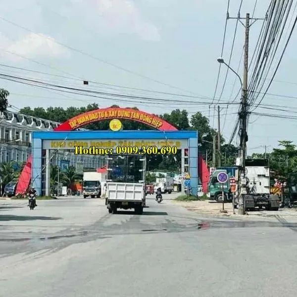 MUA ĐẤT DĨ AN GIÁ RẺ? Chính chủ cần tiền bán Lô đất 60m2- Thổ cư 100% -  ngay khu nhà ở Phú Mỹ Hiệp – Dĩ an-Bình dương 