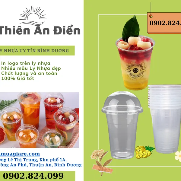 Ly Nhựa Bình Dương Giá rẻ 