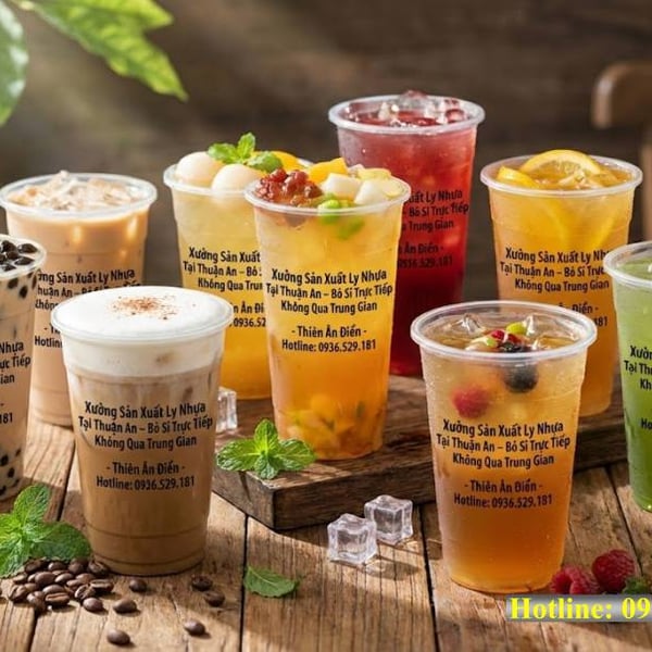 TỔNG KHO SẢN XUẤT & IN LY NHỰA GIÁ SỈ TOÀN QUỐC – THIÊN ÂN ĐIỂN