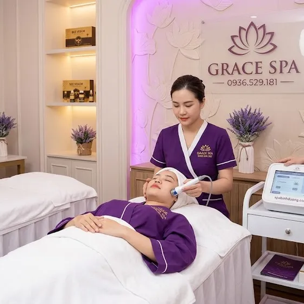 Grace Spa – Địa Chỉ Trị Sẹo Rỗ Uy Tín Tại Bình Dương: Công Nghệ Lăn Kim Vi Điểm Chuẩn Hoa Kỳ