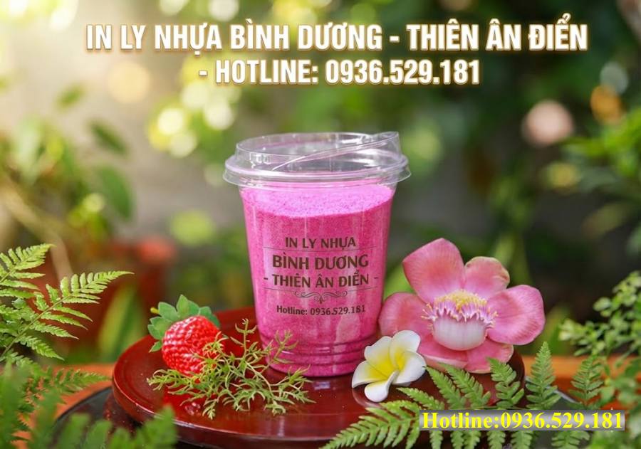 Xưởng in ly nhựa thuận an