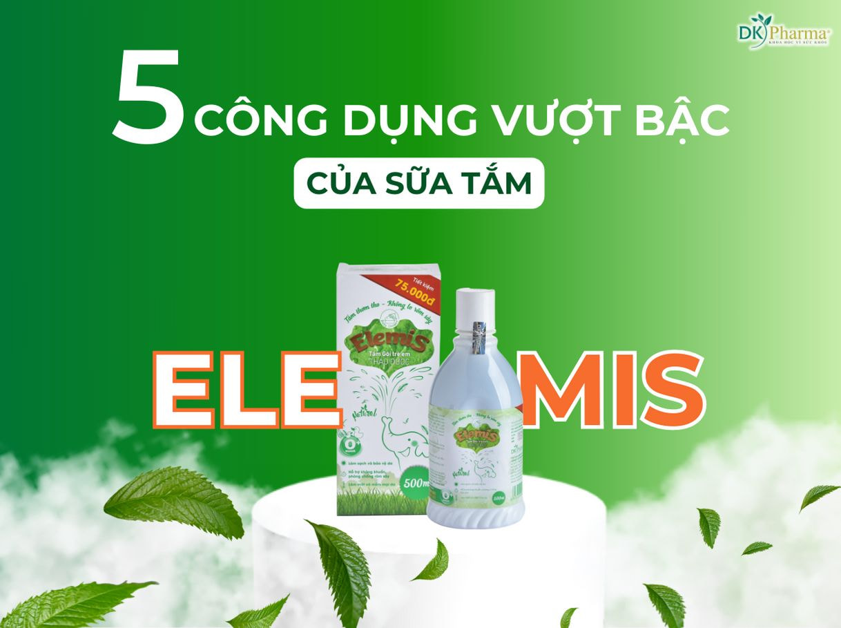 5 công dụng vượt bậc của sữa tắm gội Elemis
