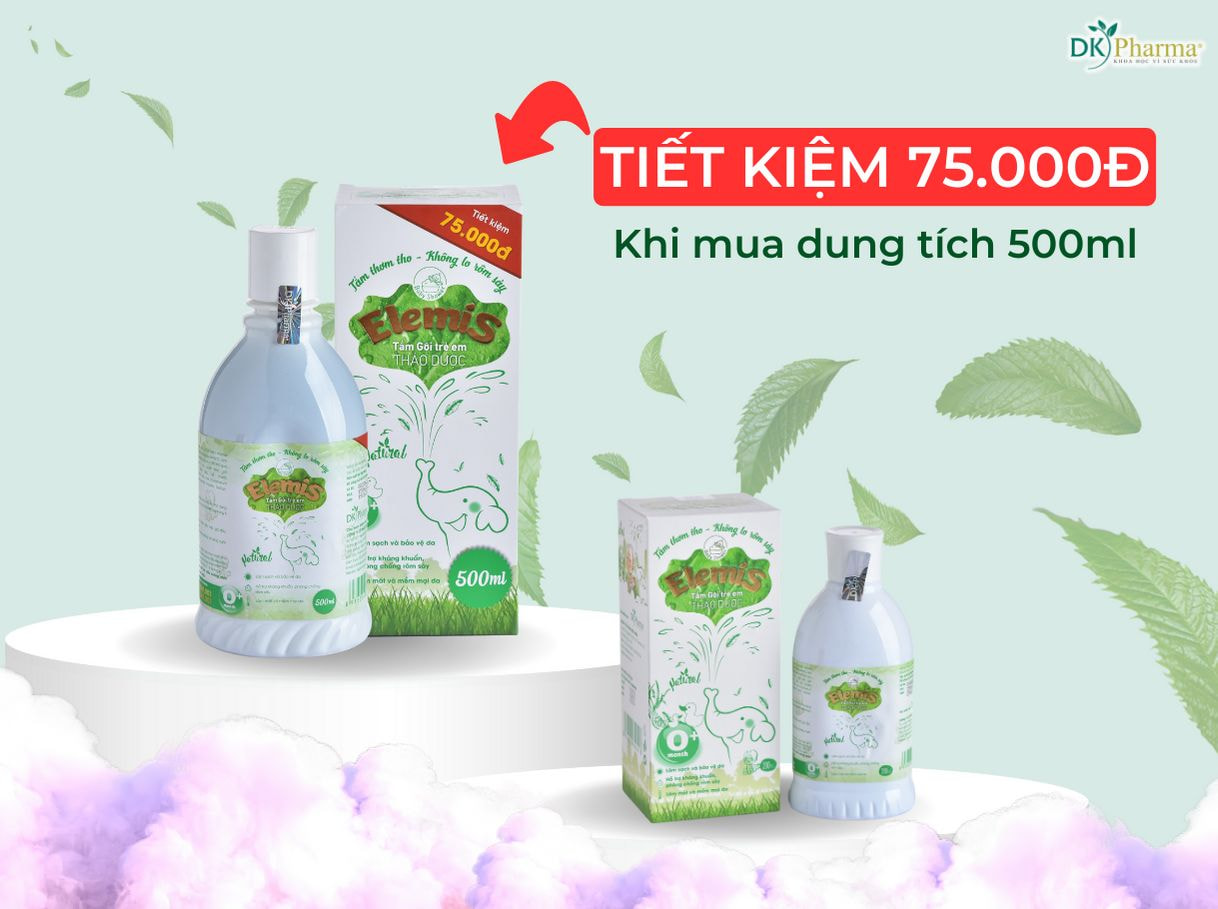Elemis sữa tắm gội cho trẻ sơ sinh loại 500ml