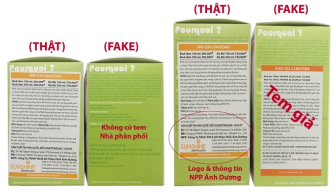 Sữa tắm bé hàng thật, hàng giả, bạn có phân biệt được? Sữa tắm bé hàng thật, hàng giả, bạn có phân biệt được?