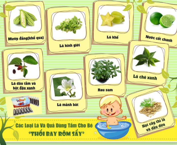 Gel tắm - lá tắm là phương pháp gia truyền tắm bé Gel tắm - lá tắm là phương pháp gia truyền tắm bé