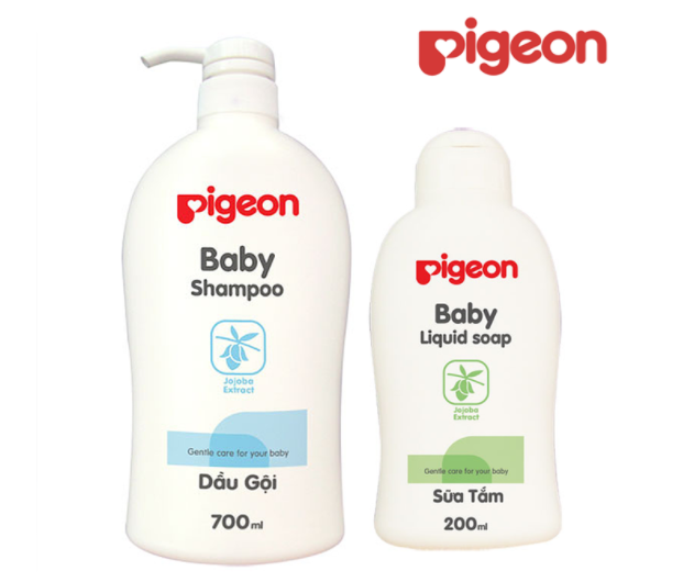 Pigeon là thương hiệu sữa tắm bé nổi tiếng của Nhật Pigeon là thương hiệu sữa tắm bé nổi tiếng của Nhật