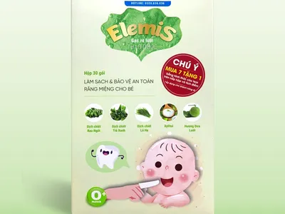 Gạc rơ lưỡi thảo dược Elemis
