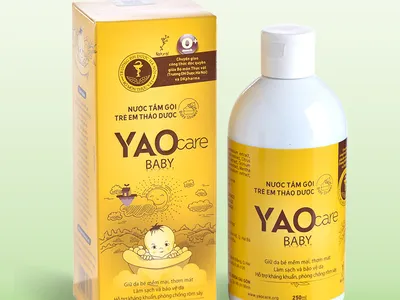 Nước tắm gội thảo dược cho trẻ sơ sinh Yaocare Baby