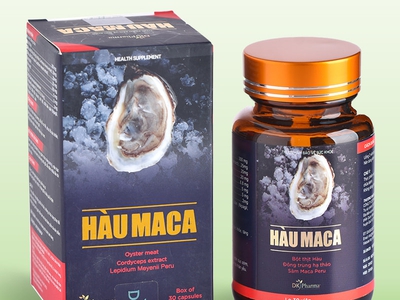 Viên uống Hàu MACA Bổ Thận Tráng Dương