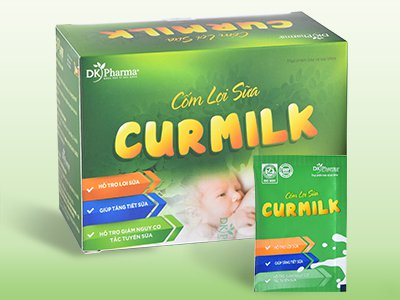 Cốm lợi sữa Curmilk dành cho Mẹ Bỉm