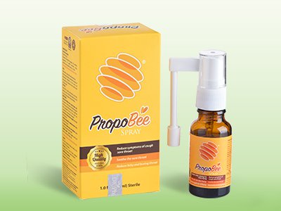 Xịt họng keo ong Propobee Spray giảm ho (30ml)
