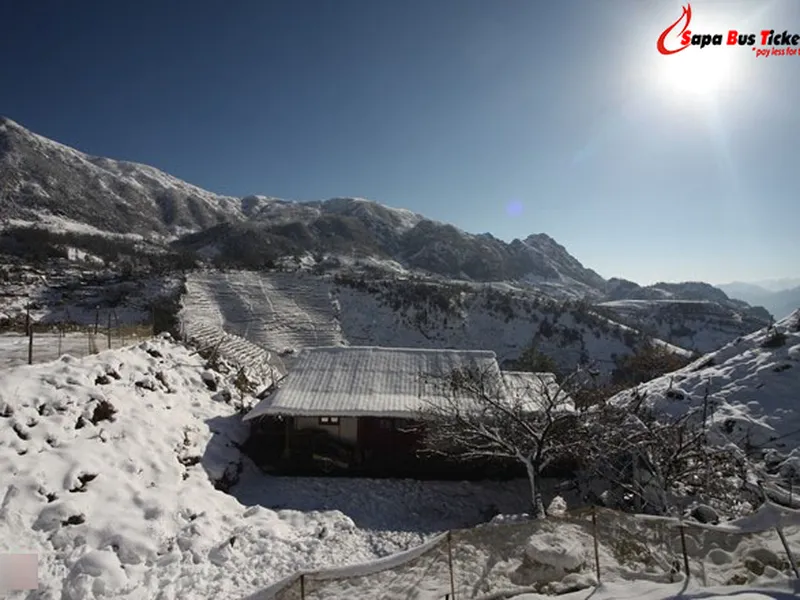 White township region snowfall Sapa