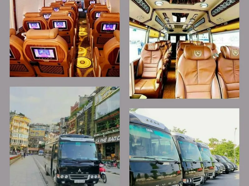 LlIMOUSIN BUS HA LONG TO SAPA