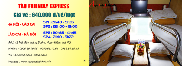 Vé tàu đi sapa ga hà nội luôn có sẵn tại SapaTrainTicket.info Vé tàu đi sapa ga hà nội luôn có sẵn tại SapaTrainTicket.info