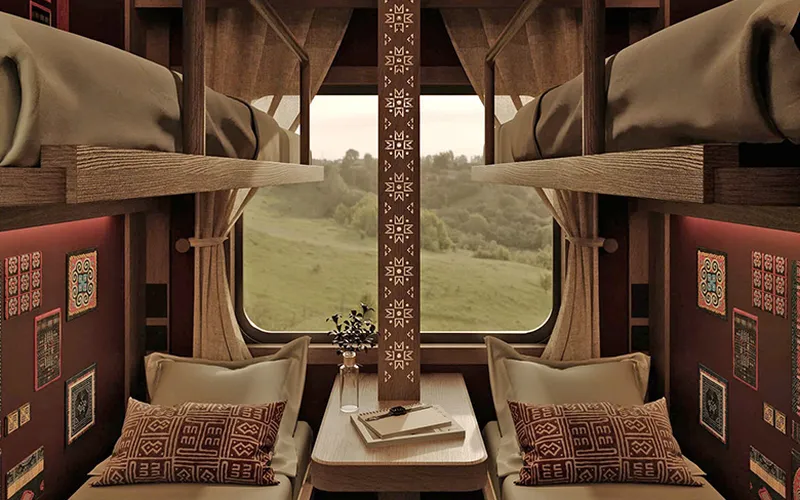 Indigo Cabin - Berth - Tonkin Express