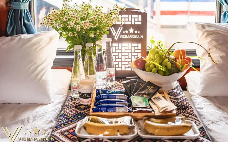 Vé tàu VICSAPA - VIP Cabin 2 Giường