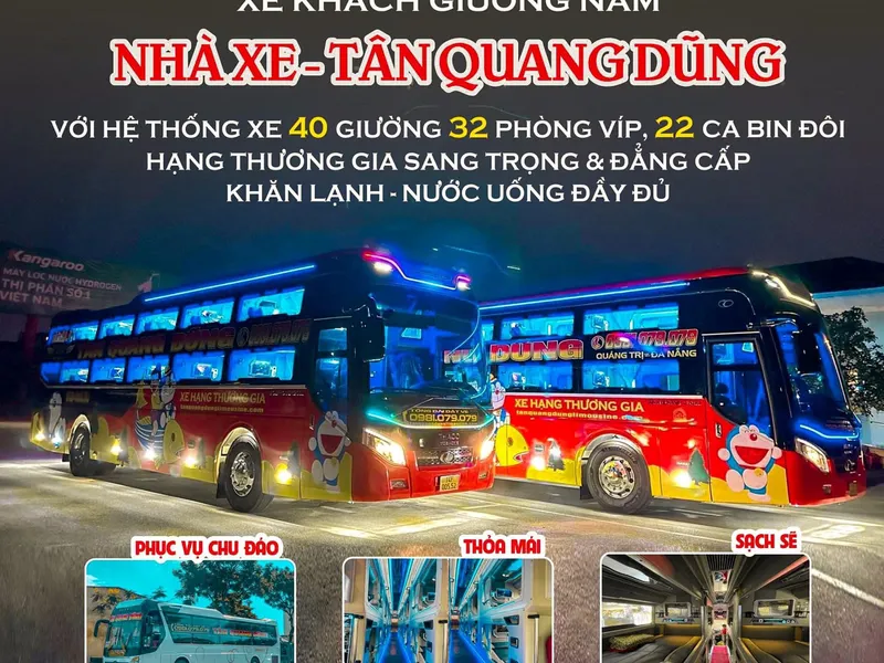 TÂN QUANG DŨNG EXPRESS ( 17h00 - Hàng ngày)