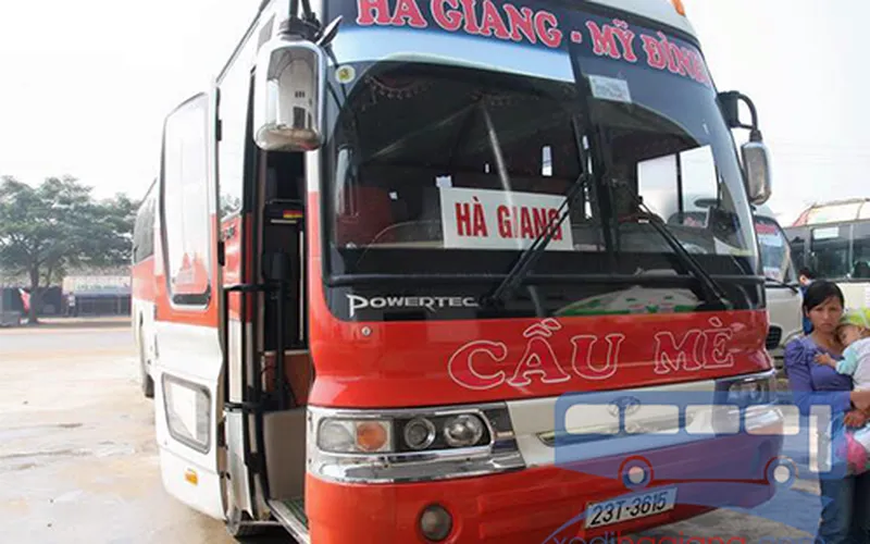 XE ĐI HÀ GIANG - XE CẦU MÈ