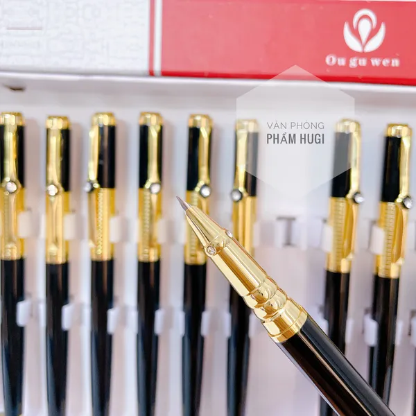 Bút máy cá sấu F1 cao cấp ngòi kim tinh êm trơn dễ viết, thân kim loại chắc chắn bền đẹp