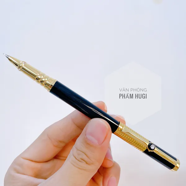Bút máy cá sấu F1 cao cấp ngòi kim tinh êm trơn dễ viết, thân kim loại chắc chắn bền đẹp