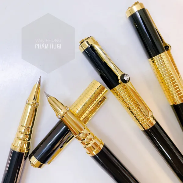 Bút máy cá sấu F1 cao cấp ngòi kim tinh êm trơn dễ viết, thân kim loại chắc chắn bền đẹp