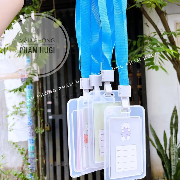 Dây Đeo Thẻ Tên Dọc nhiều mẫu dễ thương