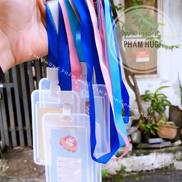 Dây Đeo Thẻ Tên Dọc nhiều mẫu dễ thương