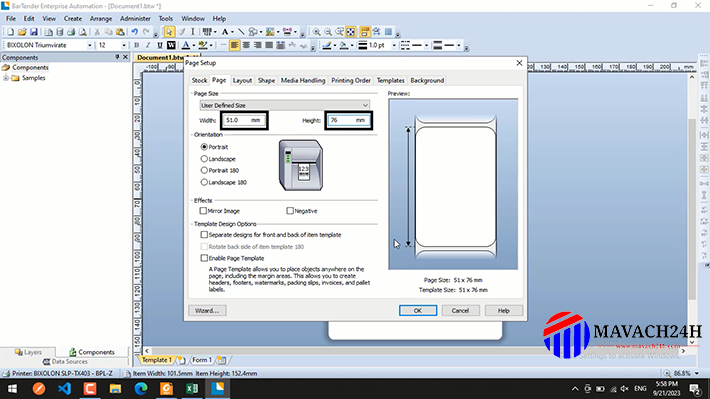 Hướng dẫn sử dụng phần mềm BarTender để thiết kế tem nhãn