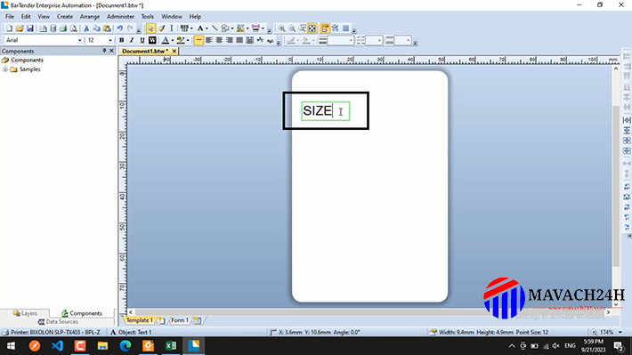 Hướng dẫn sử dụng phần mềm BarTender để thiết kế tem nhãn