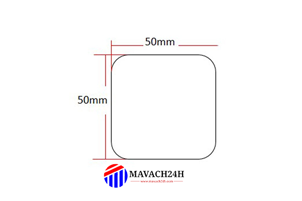 Barcode Printing Paper 50x50mm