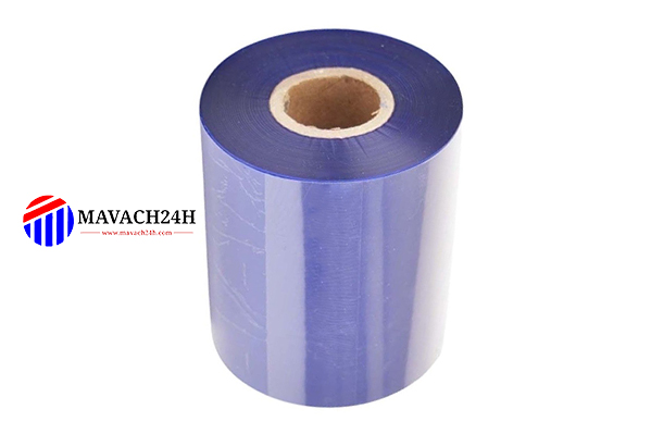 Wax Printing Ink Size 80mmx300m Blue