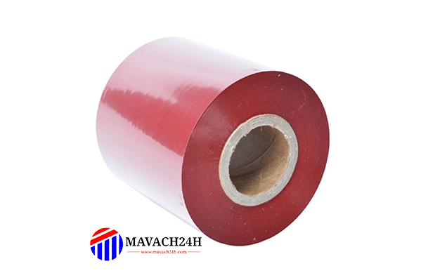 Wax Printing Ink Size 60mmx300m Red