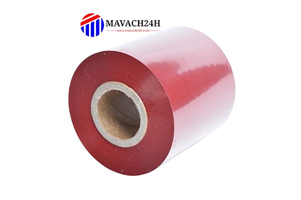 Wax Printing Ink Size 60mmx300m Red