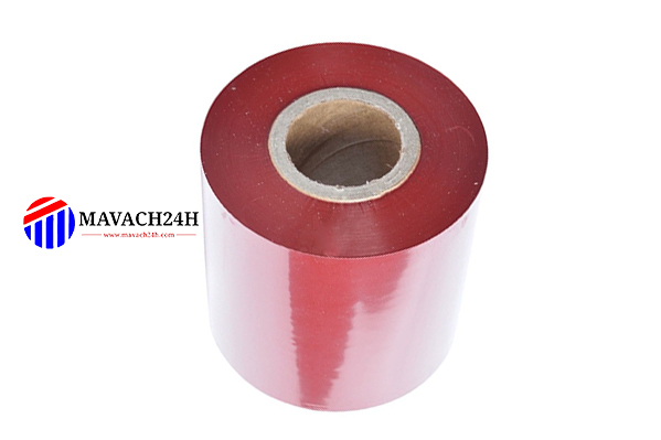 Wax Printing Ink Size 60mmx300m Red